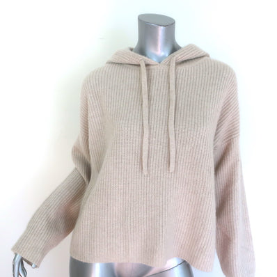 Jenni Kayne Cashmere Fisherman Hoodie Sweater 