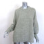 Jenni Kayne Cocoon Crewneck Sweater Sage Gray Alpaca-Wool Size Medium