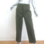 Jenni Kayne Ranger Trousers Olive Green Stretch Cotton Size 6