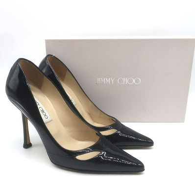 Jimmy Choo Margo Cutout Pointed Toe Pumps