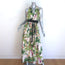 Johanna Ortiz Great Oasis Maxi Halter Dress Tropical Floral Print Cotton Size 6