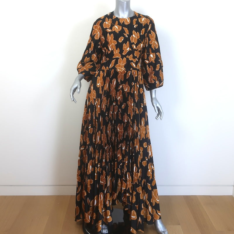 Jonathan Simkhai Ames Pleated Maxi Dress 