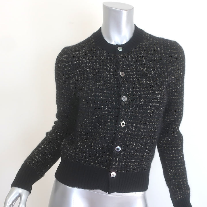 Junya Watanabe Comme des Garcons Metallic Knit Cardigan 