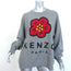 KENZO Boke Flower Crewneck Sweater Gray Wool Size Extra Large