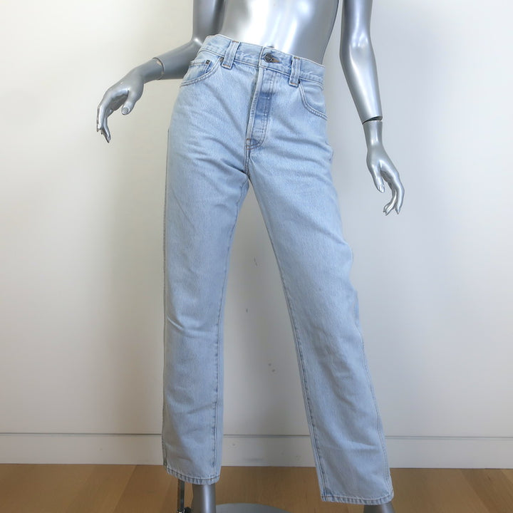 KHAITE Callum Straight Leg Jeans Shelburne 