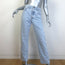 KHAITE Callum Straight Leg Jeans Shelburne Light Blue Denim Size 26