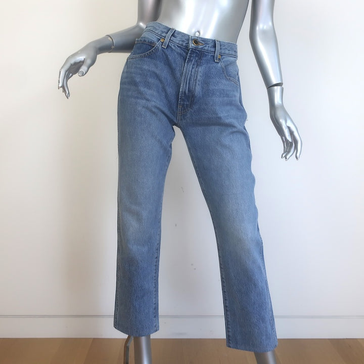 KHAITE Kyle Straight Leg Jeans