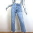 Khaite Abigail High Rise Straight Jeans Light Denim Size 27