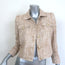 L'Agence Kasey Tweed Jacket Beige Size 2 NEW