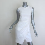 L'Agence Pleated-Side Sleeveless Mini Dress 