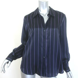 L'Agence Tyler Striped Button-Down Blouse