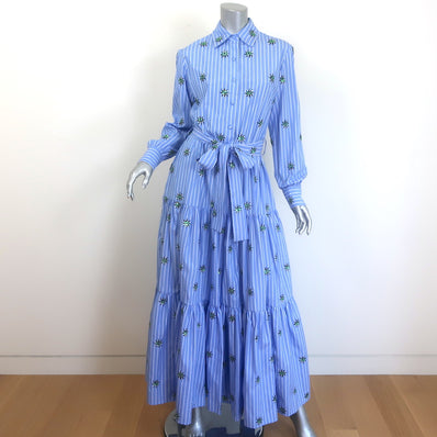 La DoubleJ Bellini Third Eye Sequin-Embroidered Maxi Dress