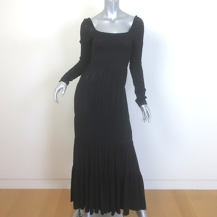 La Ligne Mariella Ruched Stretch Jersey Maxi Dress 