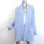 Lainey Keogh Cashmere Cardigan Baby Blue Size Medium Open-Front Sweater