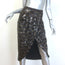Le Superbe Take It Easy Sequin Wrap Skirt Brown Size 4