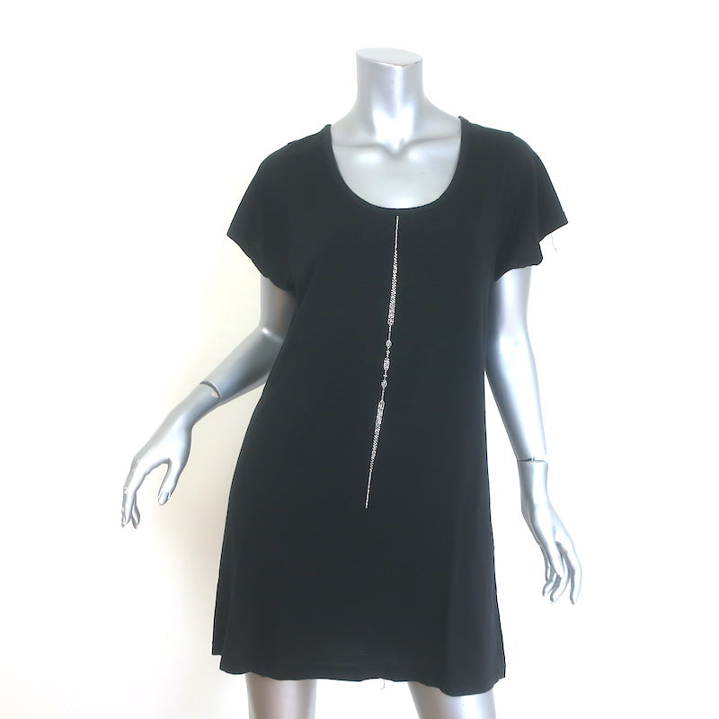Libertine Crystal-Embellished Mini T-Shirt Dress