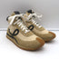 Loewe Flow Runner High-Top Sneakers Gold Nylon & Suede Size 39