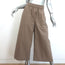 Loewe Paula's Ibiza High Rise Culottes Tan Cotton-Blend Size Medium