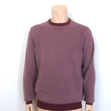 Loro Piana Baby Cashmere Woven Knit Sweater Red Size 52