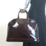 Louis Vuitton Alma GM Bag Amarante Monogram Vernis Patent Leather