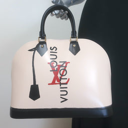 Louis Vuitton Alma GM Scarf Print Bag