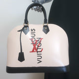 Louis Vuitton Alma GM Scarf Print Bag