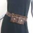 Louis Vuitton Ceinture Pochette Duo Belt Bag Brown Monogram Canvas Size 32 NEW