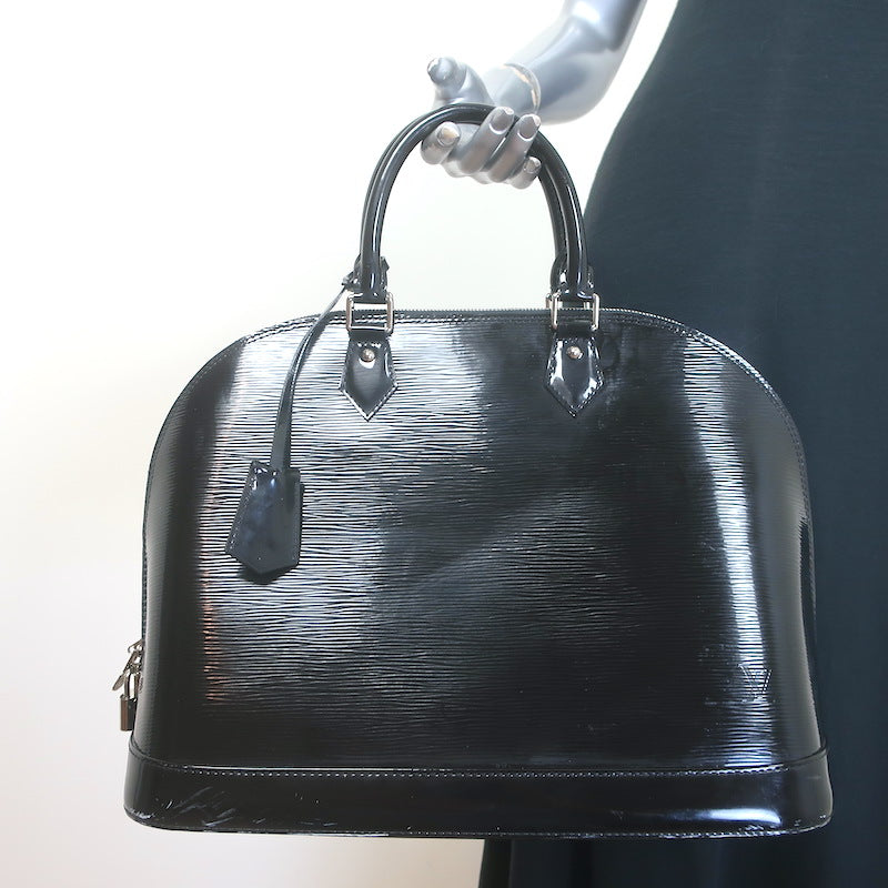 Louis Vuitton Epi Patent Leather Alma GM