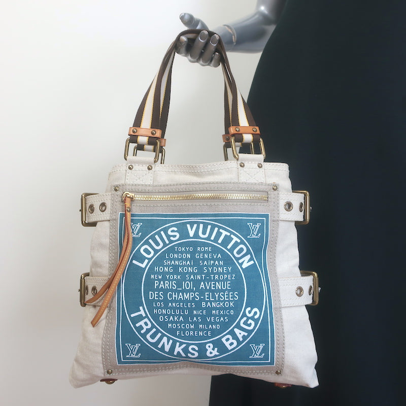 Louis Vuitton Globe MM Shopper Tote 