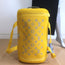 Louis Vuitton Horizon 55 Soft Duffle Roller Suitcase Yellow Monogram Knit