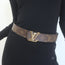 Louis Vuitton LV Initiales 40mm Reversible Belt Brown Monogram Canvas Size 80