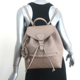 Louis Vuitton Montsouris PM Backpack Taupe Monogram Empreinte Leather NEW