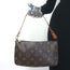 Louis Vuitton Pochette Accessoires Small Shoulder Bag Brown Monogram Canvas