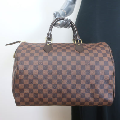 Louis Vuitton Speedy 35 Bag Damier
