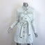 Louis Vuitton Studded Denim Belted Mini Shirt Dress Washed Light Blue Size 38