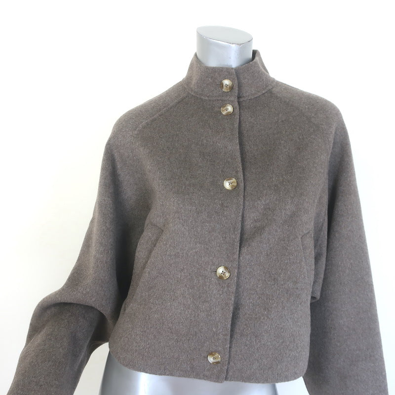 Loulou de Saison Nyma Wide-Sleeve Crop Jacket 