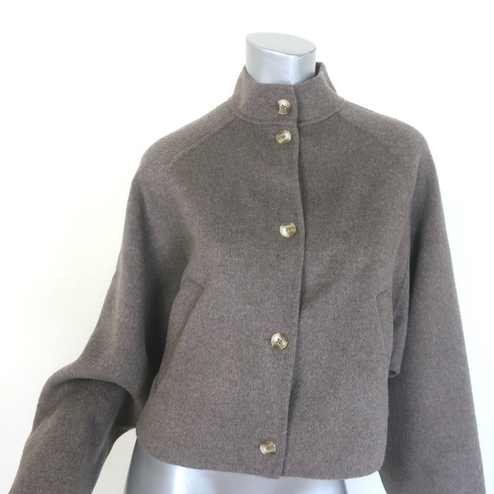 Loulou de Saison Nyma Wide-Sleeve Crop Jacket 