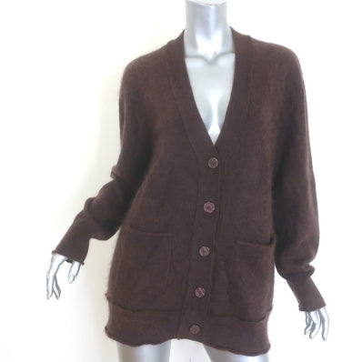 LoveShackFancy Applene Brushed Cashmere Cardigan