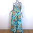 Love the Label Margaux Smocked Maxi Dress Canary Tie Dye Size Small NEW