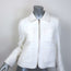 ME+EM The Textured Everyday Jacket White Cotton-Blend Tweed Size US 4