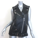 MICHAEL Michael Kors Leather Moto Vest 