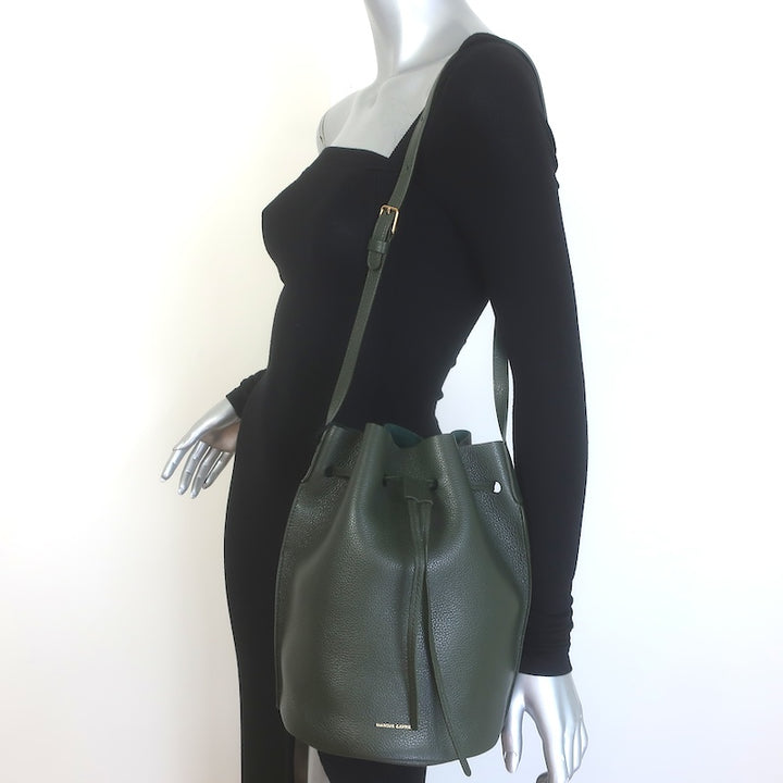 Mansur Gavriel Champagne Bucket Bag