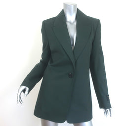 Marina Moscone Slim Boyfriend Blazer Forest Green 