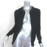 Marni Jeweled Collar Cardigan Black Cotton Size 40 
