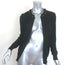 Marni Jeweled Collar Cardigan Black Cotton Size 40 Open-Front Sweater