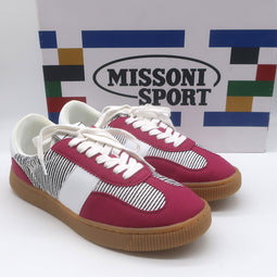 Missoni Sport Retro Low Top Platform Sneakers 