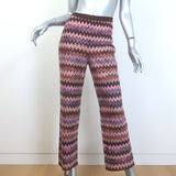 Missoni Zig Zag Knit Straight Leg Pull-On Pants 