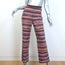 Missoni Zig Zag Knit Straight Leg Pull-On Pants Pink/Brown Size 42