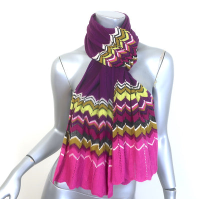 Missoni x Target Zig Zag Pointelle Knit Scarf 