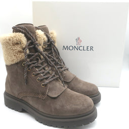 Moncler Patty Scarpa Shearling boots